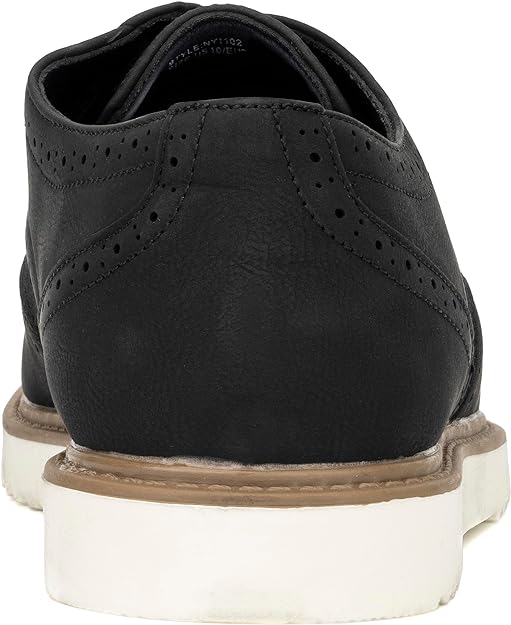 New York & Company Men's Tyler Dress/Casual Oxford  Color Black Size 12M