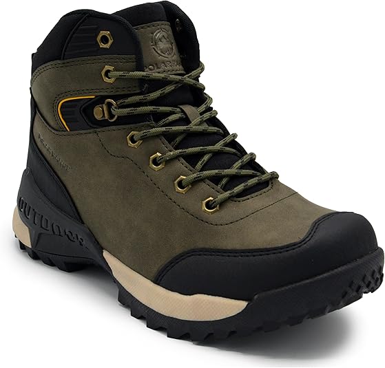 POLAR RANGE Men's Finlay Boots  Olive Size 9