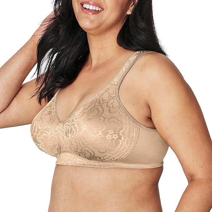 Playtex 18-Hour Ultimate Lift Wireless Full-Coverage Bra  Nude Size 38D