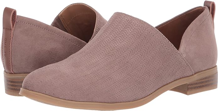Dr. Scholl's Women's Ruler Slip-on Shooties  Color Taupe Grey Microfiber Size 9.5M