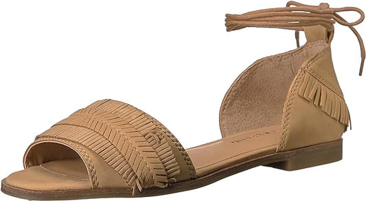 Lucky Brand Women's Gelso Sandal  Color Sandbox Size 7M