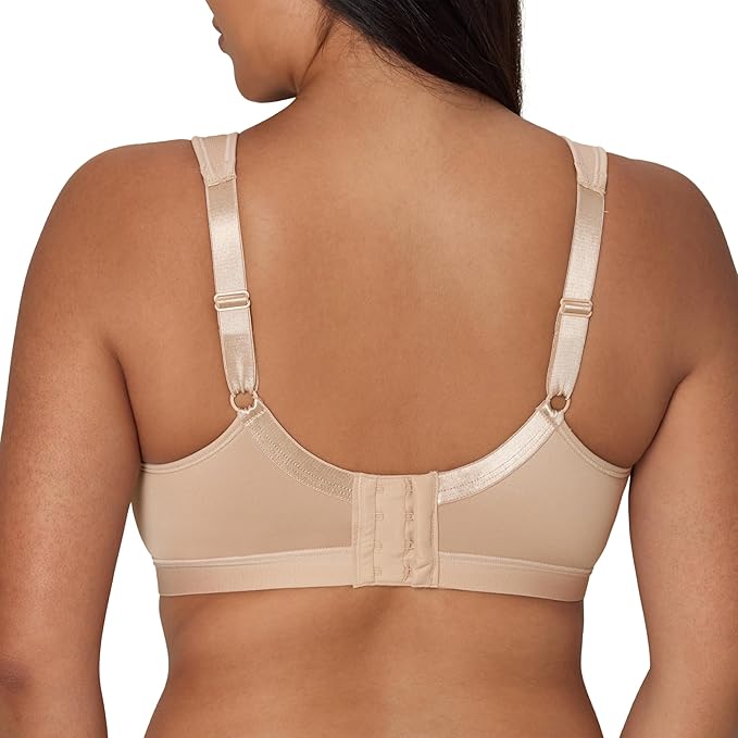 Playtex 18-Hour Stylish Support Comfort Wireless Bra  Nude Size 40DD Style 4159