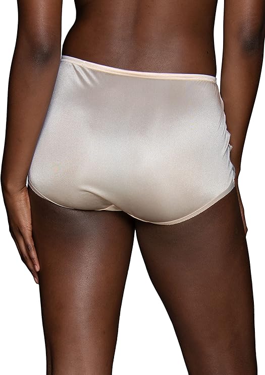 Vanity Fair Underwear Perfectly Yours Traditional Cotton Brief Panties  Fawn Nude Size 10