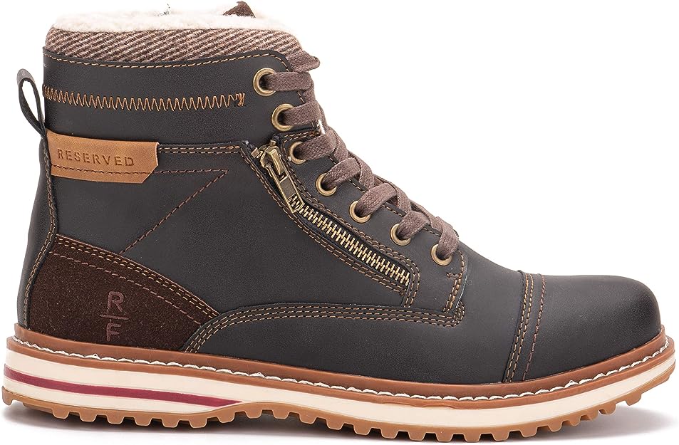 Reserved Footwear Men's Gordon Boot  Color Brown Size 10M