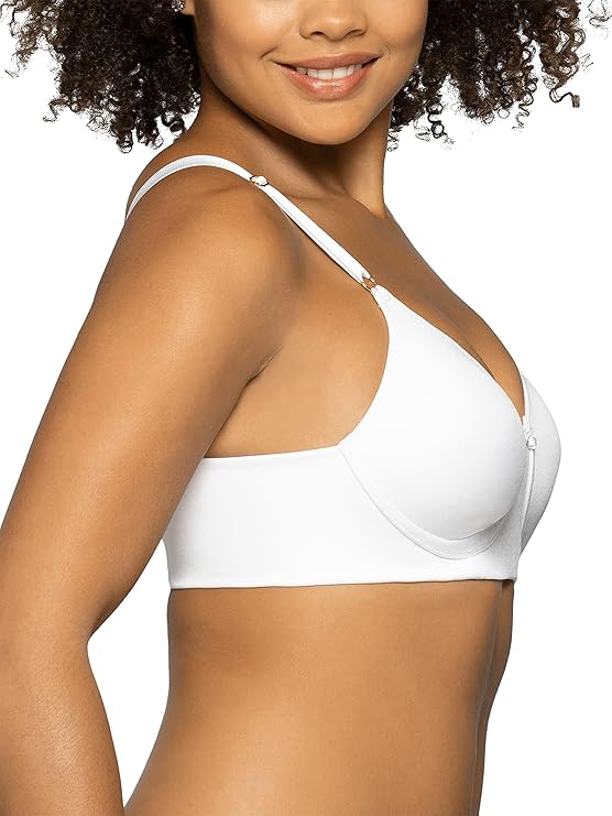 Vanity Fair Beauty Back Full Coverage Wireless Bra  Star White Size 38B