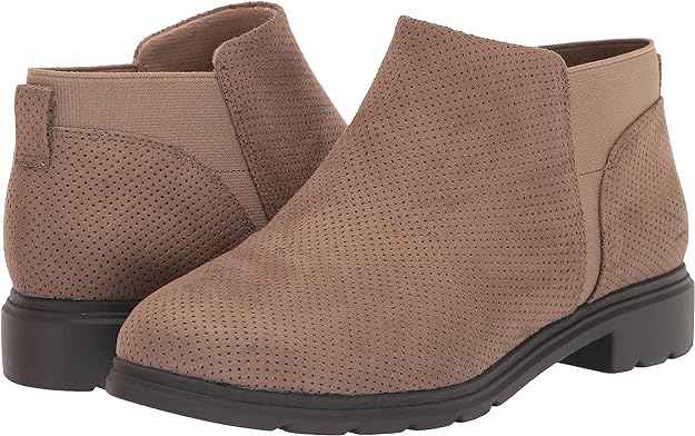 Dr. Scholl's Women's Nonstop Booties  Color Woodsmoke Fabric Size 7.5M