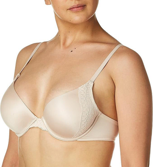 Maidenform Natural Boost Demi Bra  Sandshell Nude Size 38C