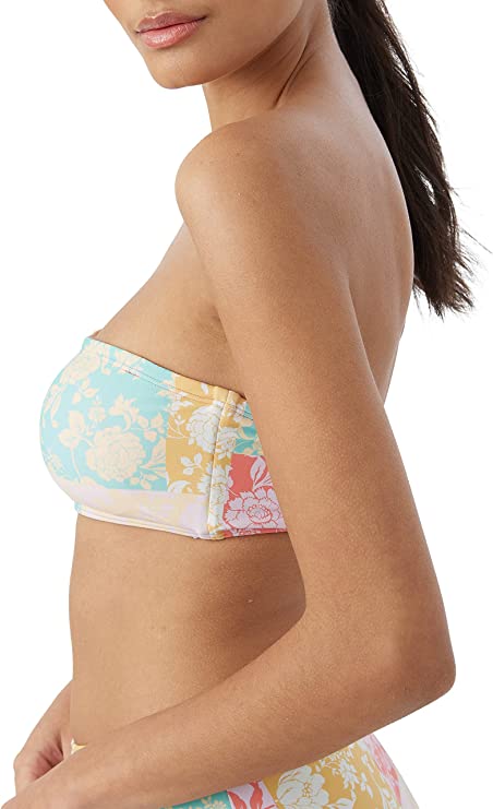 ONeill Juniors Olivia Dreamland Bandeau Bikini Top  Multicolor Size M