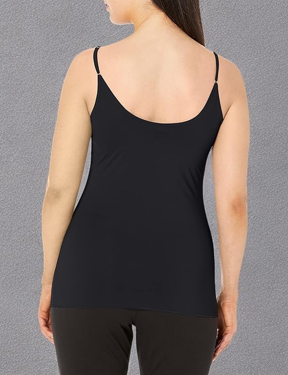 Jockey Shapewear Skimmies Ultralight Smoothing Camisole  Black Size L