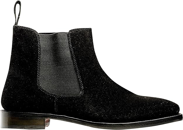 Carlos by Carlos Santana Men's Calavera Chelsea Boot  Color Black Size 11.5D