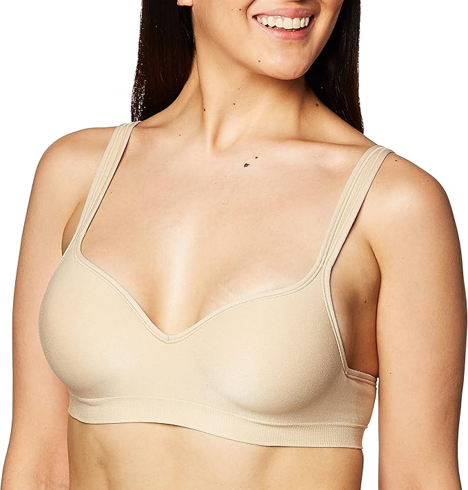 Bali Comfort Revolution ComfortFlex Wireless Bra  Nude Size 2XL