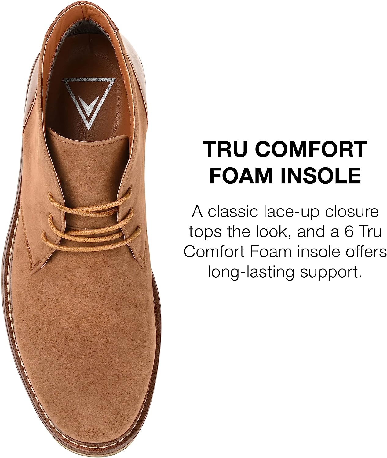 Vance Co. Men's Orson Chukka Boot  Color Tan Size 10.5M