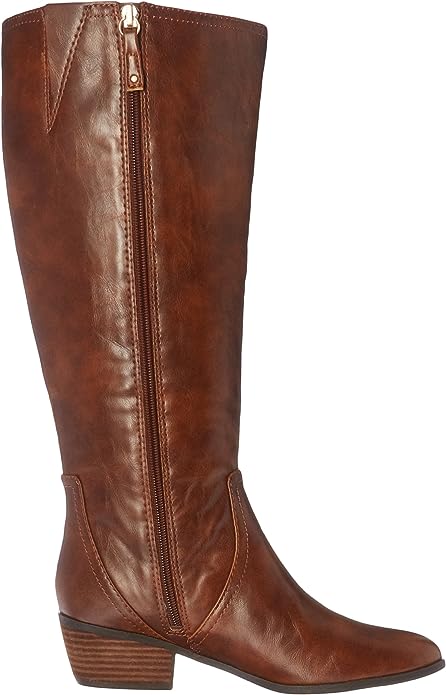 Dr. Scholl's Women's Brilliance Wide Calf Riding Boot  Color Whiskey Size 8M WC