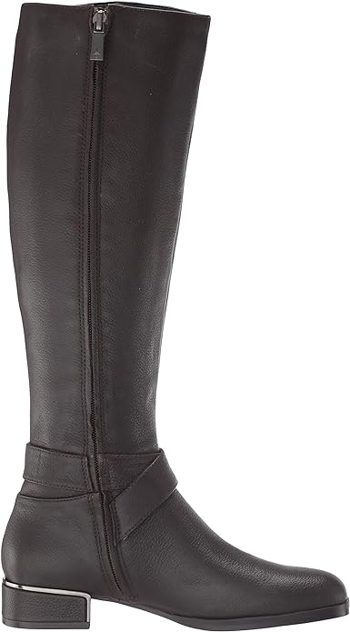 Kenneth Cole New York Branden Buckle Fashion Boot  Color Chocolate Size 9.5M