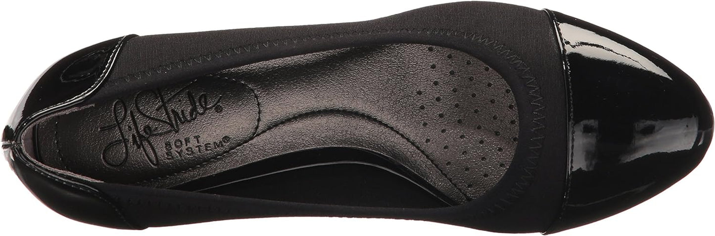 LifeStride Women's Parigi Stretch Pumps  Color Black Size 8.5M