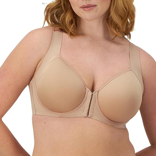 Bali One Smooth U Posture Boos Underwire Bra  Nude Size 36DD