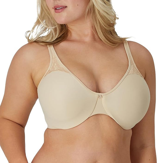 Bali Passion for Comfort Underwire Minimizer Bra  Taupe Nude Size 38DDD