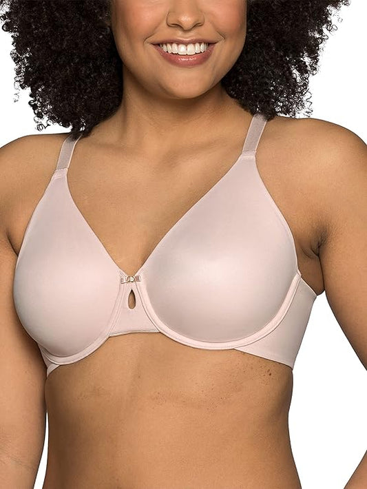 Vanity Fair Women's Beauty Back Underwire Bra  Sheer Quartz Size 38C