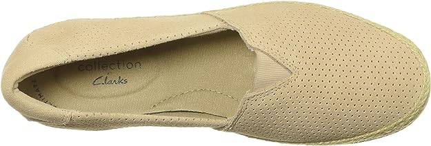 Clarks Women's Danelly Sky Loafer  Color Blush Suede Size 7.5M