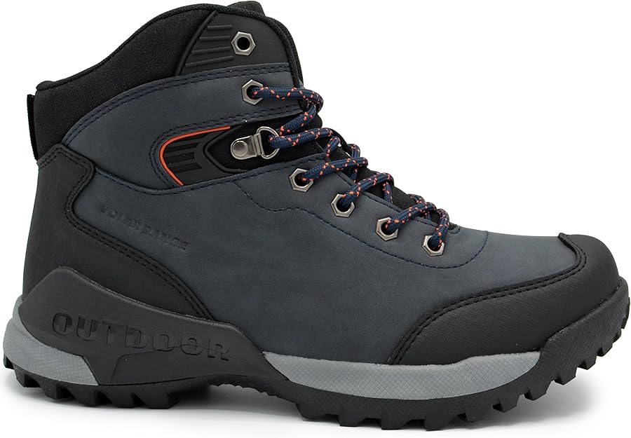 POLAR RANGE Men's Finlay Boots  Navy Size 9