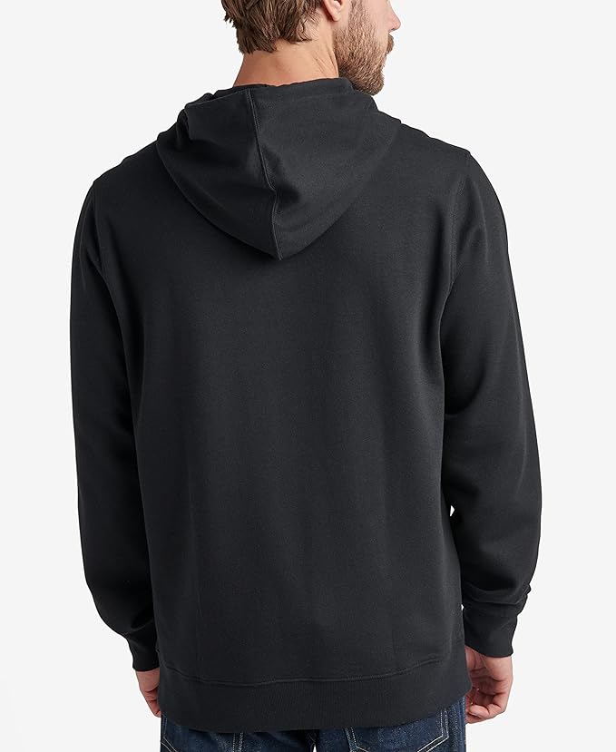 REEF Men's Legacy Fleece Hoodie  Color Caviar Size M