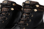 Michael Kors Women's Turner Booties  Color Black/Brown Size 8.5M