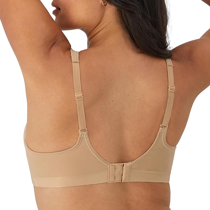 Bali Comfort Revolution Shaping Wireless Bra  Nude Size 34B