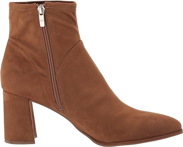 Marc Fisher Women's Dyvine Pointed Ankle Boots  Tan Fabric Size 8