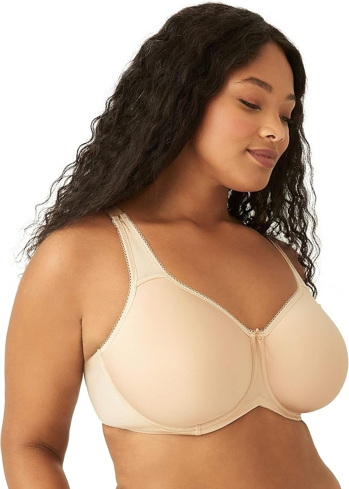 Wacoal Basic Beauty Contour Spacer T-Shirt Bra  Sand Nude Size 42C