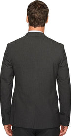 Calvin Klein Men's Slim Fit Button Notch End Bi-Stretch Jacket  Iron Gate Size 2XL