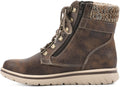 Cliffs by White Mountain Women's Hearty Ankle Boots  Color Brown Size 8.5M
