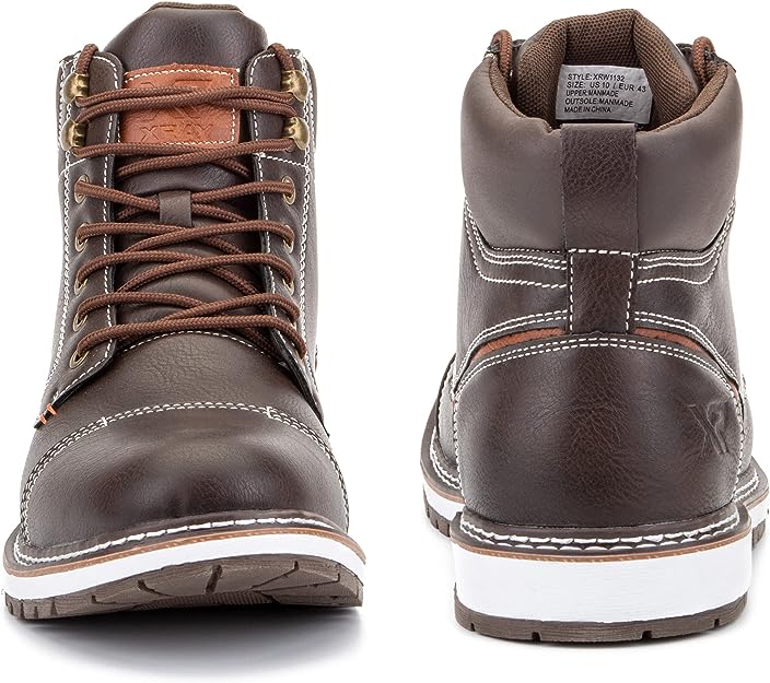 XRAY Footwear Men's Wellington Ankle High Boot  Color Brown Size 9M