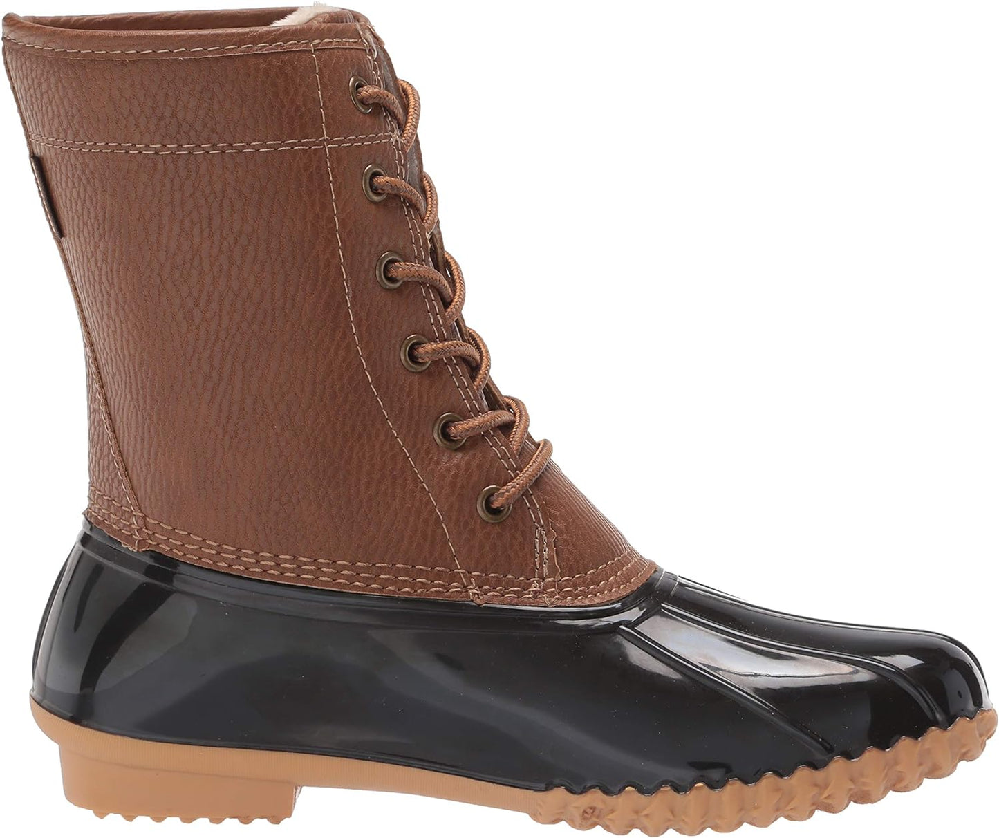 JBU Women's Maplewood Waterproof Rain Mid Calf Boots  Color Chocolate Size 7M