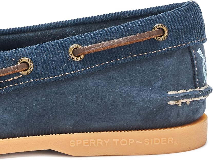 Sperry Men's Authentic Original 2-Eye Seasonal Boat Shoe  Navy Size 11.5