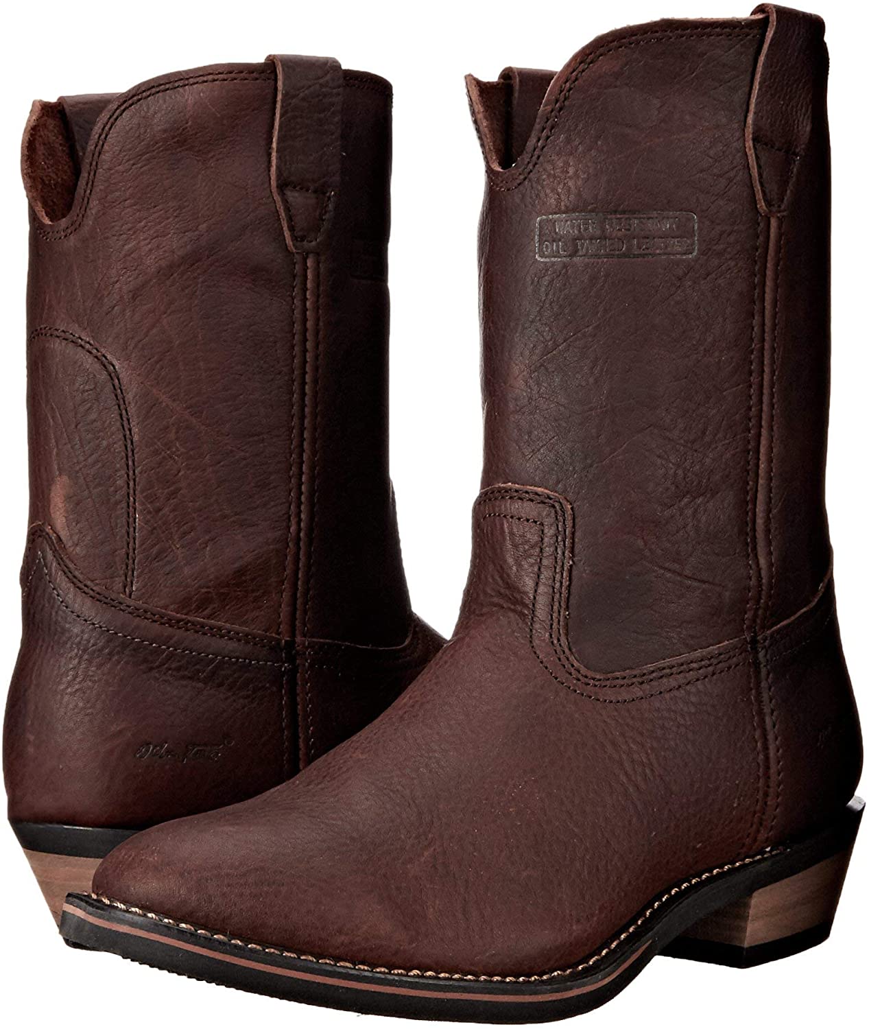 AdTec Men's 12" Ranch Wellington Boots  Color Rust Size 10.5M