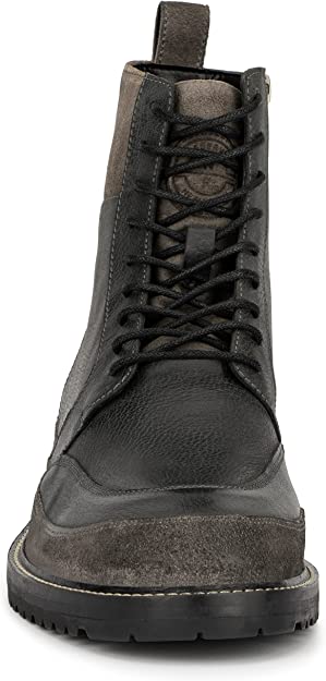 Reserved Footwear Men's Zero  Fashion Motorcycle Casual Boots  Color Black Size 9M