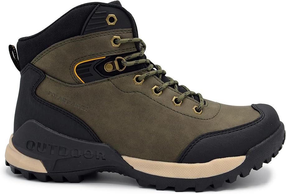 POLAR RANGE Men's Finlay Boots  Olive Size 9