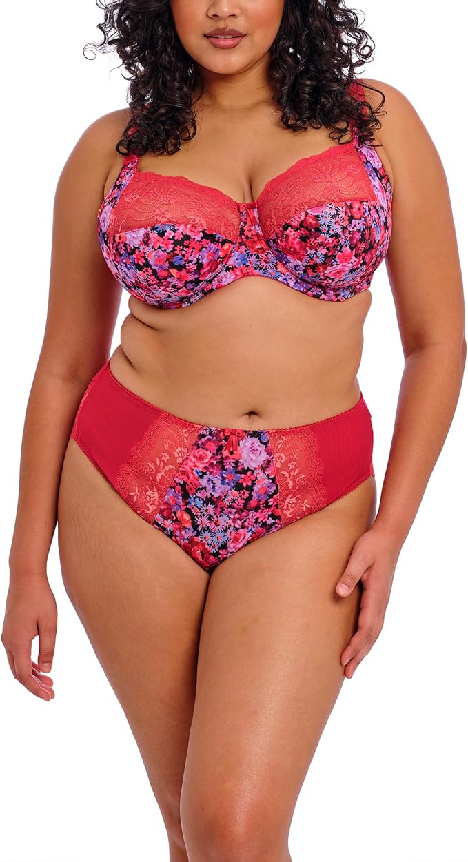 Elomi Women's Plus Size Morgan Banded Bra  Sunset Meadow Size 38H