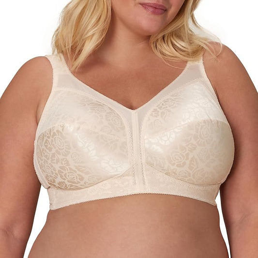 Playtex 18 Hour Full-Coverage Comfort-Strap Wireless Bra  Natural Beige Nude Size 38B
