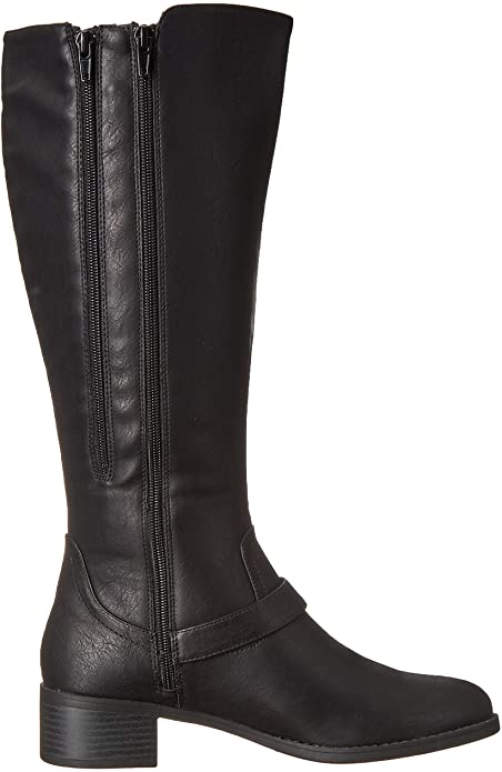 Easy Street Women's Jewel Plus Wide Mid Calf Boot  Color Brown Size 9.5M