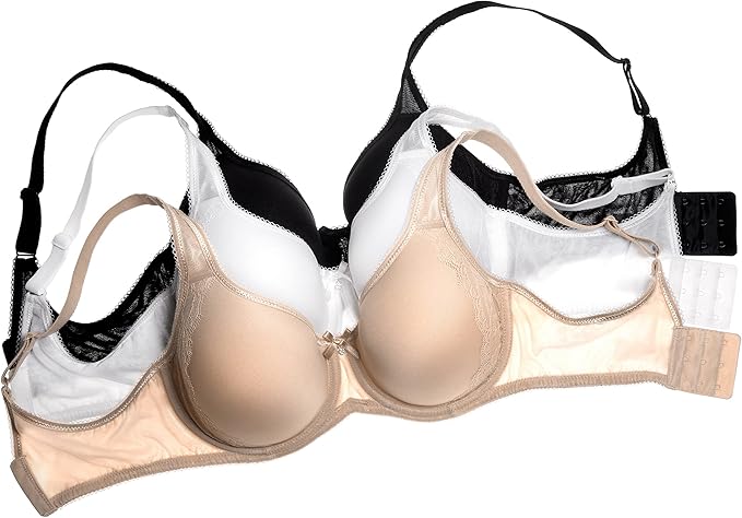 Wacoal Retro Chic Full Figure Contour Bra  Toast Size 42DD