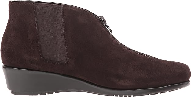 Aerosoles Women's Allowance Ankle Boot  Color Dark Brown Suede Size 5.5M