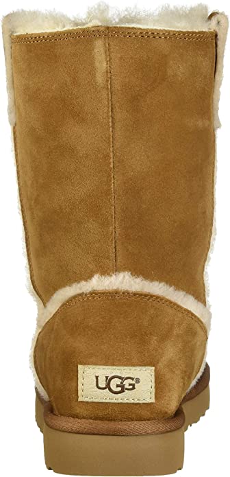 UGG Women's Classic Short Spill Seam Boot  Color Brown Size 11M