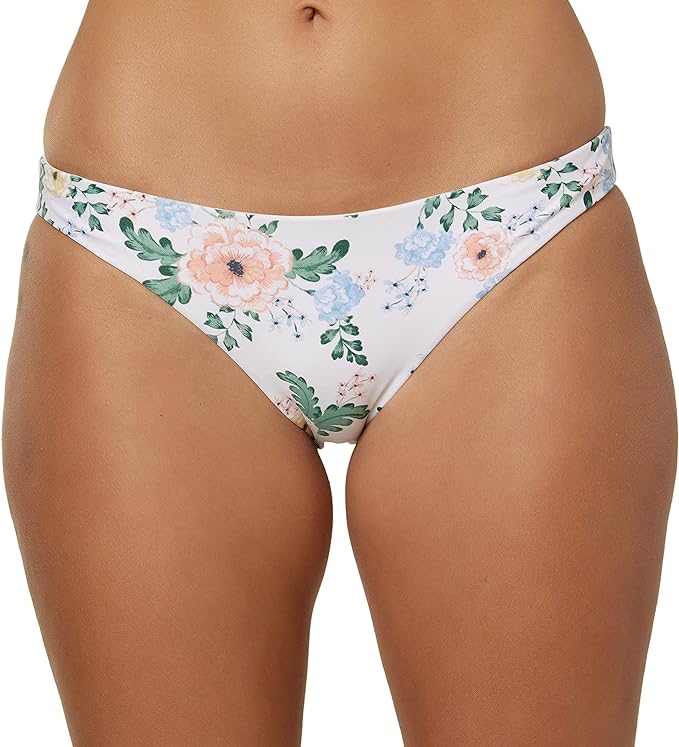 O'Neill Juniors Rockley Arabella Floral Bottoms  Color Vanilla Size XL