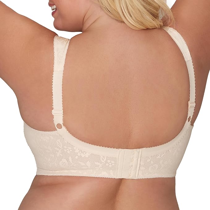 Playtex 18 Hour Full-Coverage Comfort-Strap Wireless Bra  Natural Beige Nude Size 38B