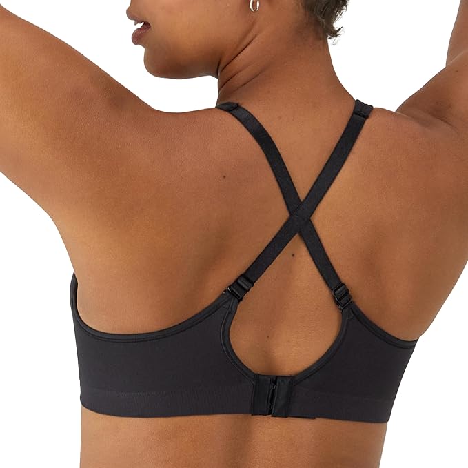 Bali Comfort Revolution Shaping Wireless Bra  Color Black Size 36DD
