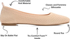 Journee Collection Women's Maryann  Narrow Width Ballet Flats  Color Nude Size 7N