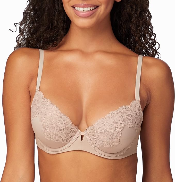 Maidenform Women's Comfort Devotion Your Lift Underwire Bra  Blush Size 40C