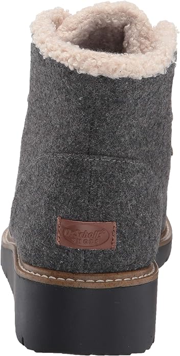 Dr. Scholl's Women's So Cozy Booties  Color Charcoal Fabric Size 6.5M