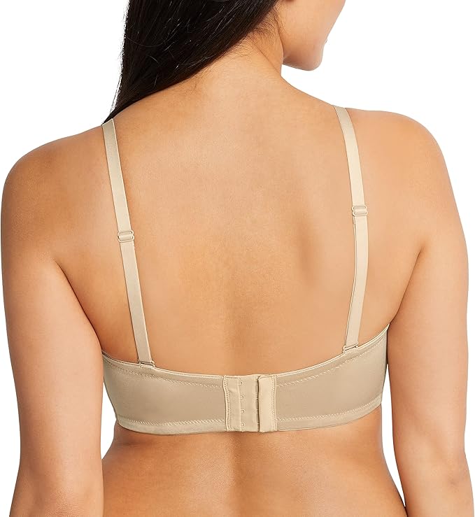 Bali One Smooth U Stay in Place Strapless Underwire Bra  Taupe Size 38C